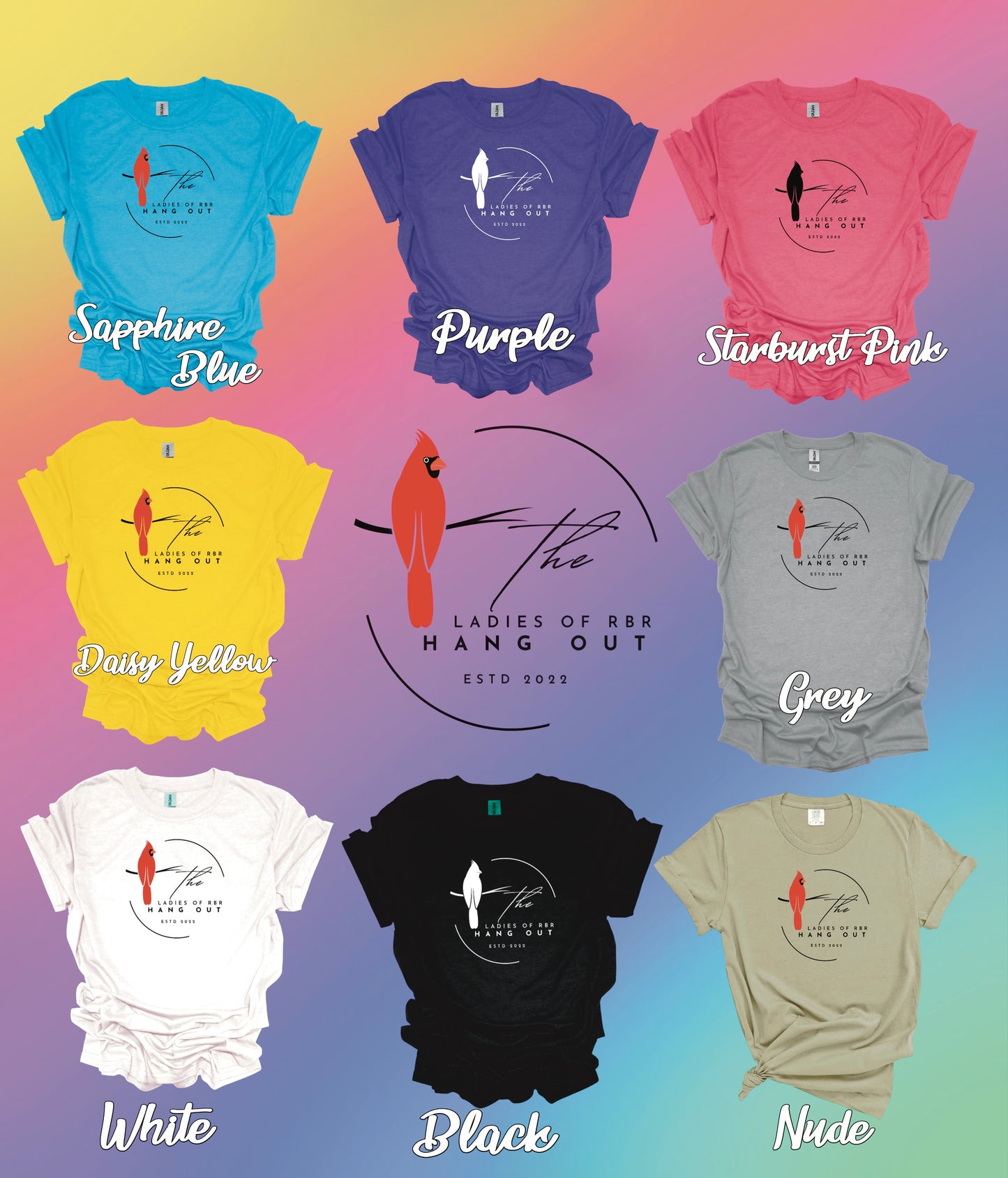 RBR LADIES HANG OUT TEES